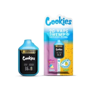 Vape Cookies double chambre Triple Scoop / Apples & Bananas 2 g — Alpha X CBD