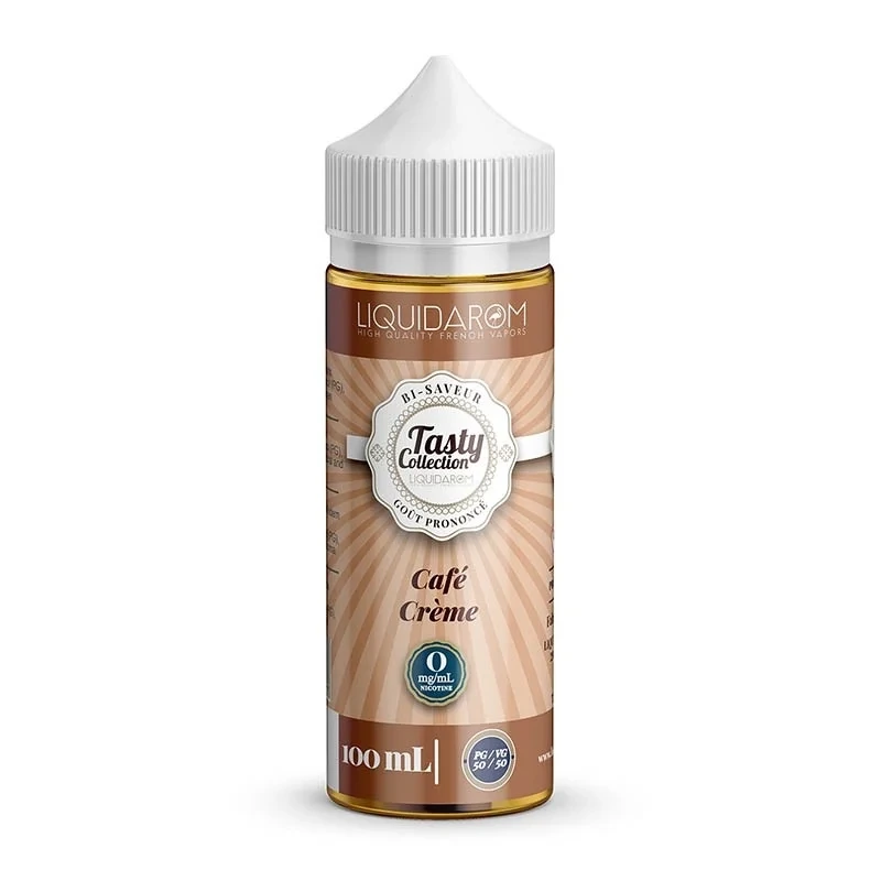 E-liquide Café Crème 100 ml — Alpha X CBD