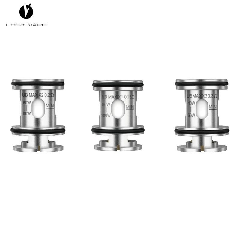 Résistances UB Max V2 (boîte de 3) — Alpha X CBD